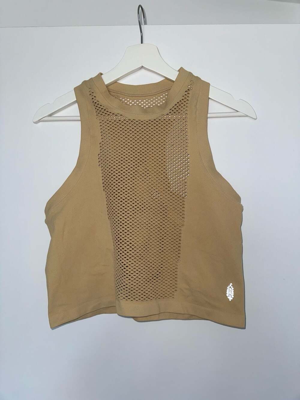 FP Movement Seamless Mesh Tank Top Tan Size XS/S
